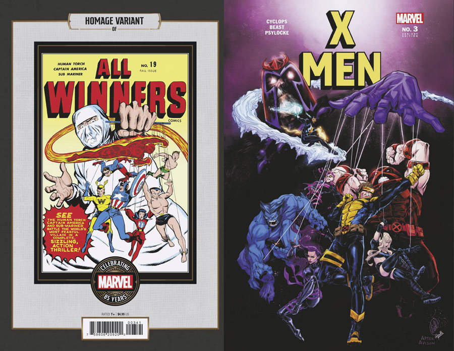 X-Men Vol 7 #3 Cover B Variant Joelle Jones Marvel 85th Anniversary Homage Cover