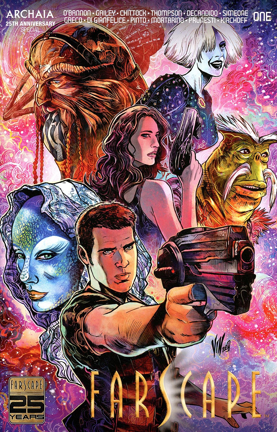 Farscape 25th Anniversary Special #1 (One Shot) Cover E Incentive Vincenzo Riccardi Variant Cover