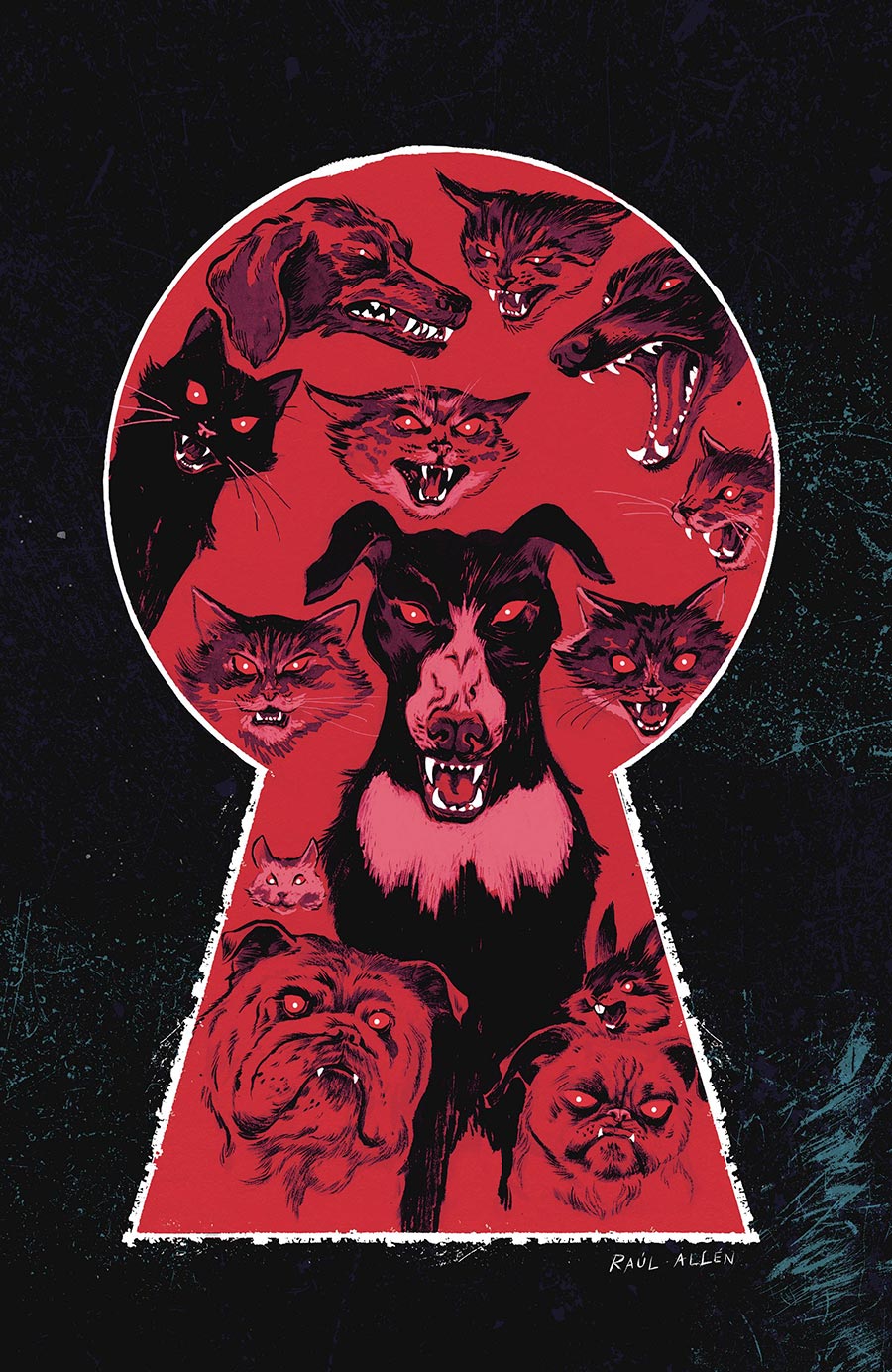 Animal Pound #5 Cover C Incentive Raul Allen Virgin Variant Cover