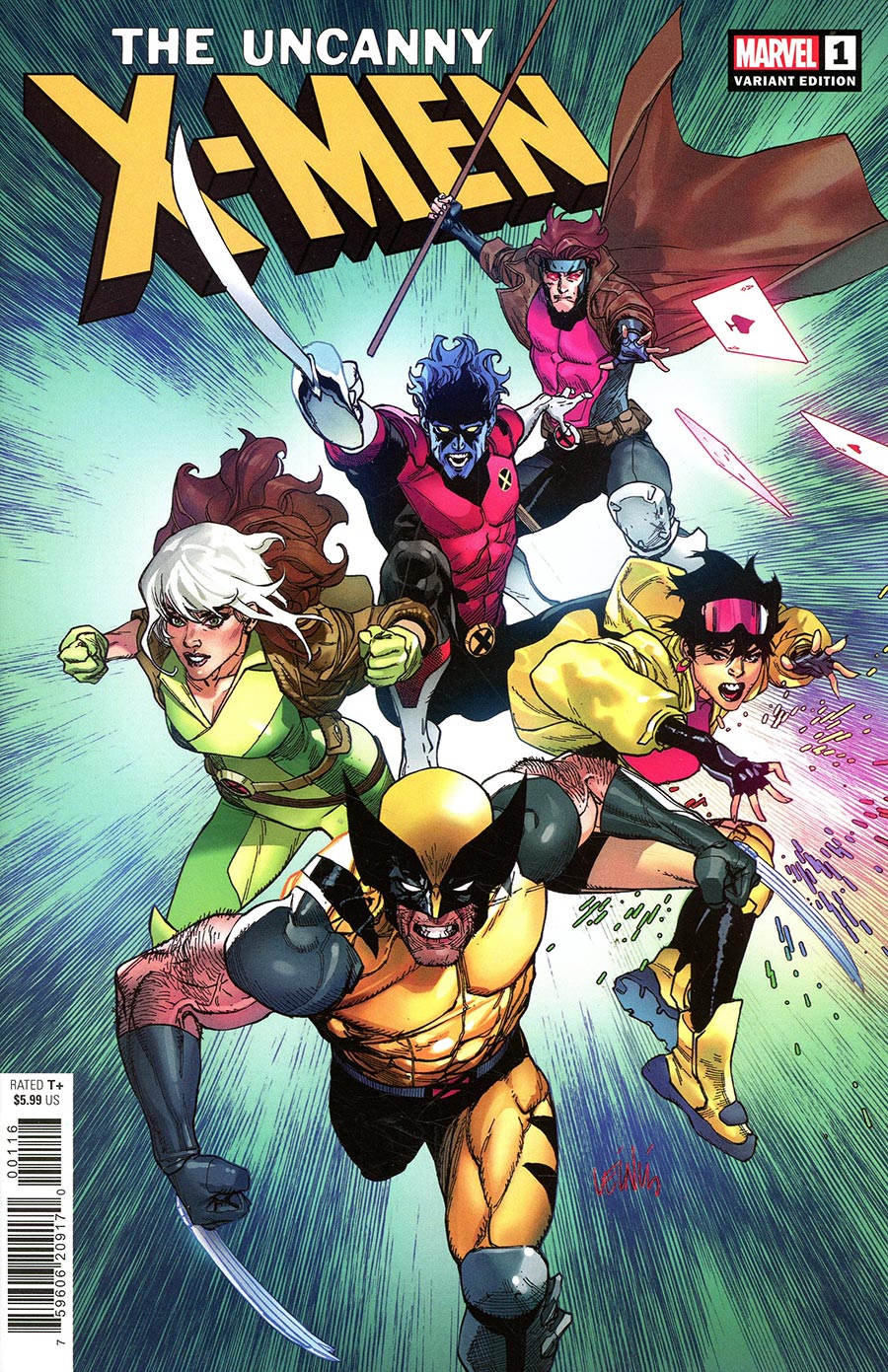 Uncanny X-Men Vol 6 #1 Cover K Incentive Leinil Francis Yu Variant Cover