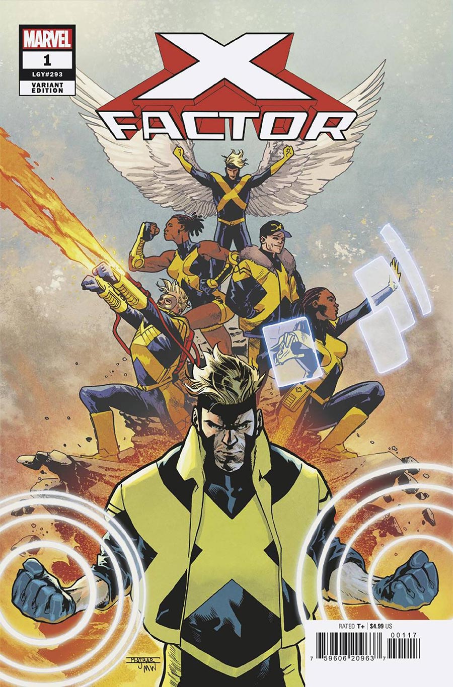 X-Factor Vol 5 #1 Cover H Incentive Mahmud Asrar Variant Cover