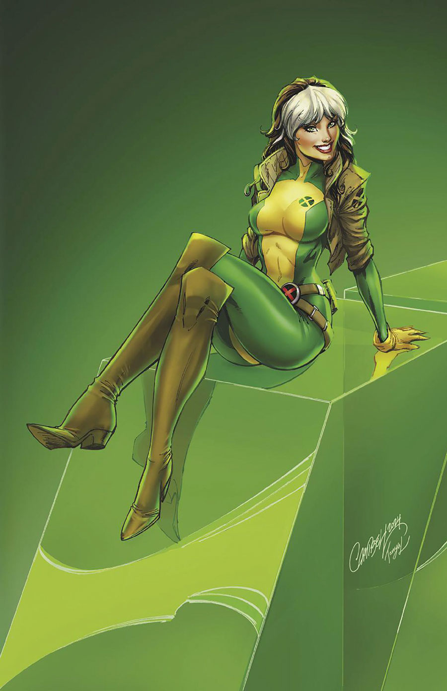 X-Men Vol 7 #3 Cover F Incentive J Scott Campbell Rogue Virgin Cover