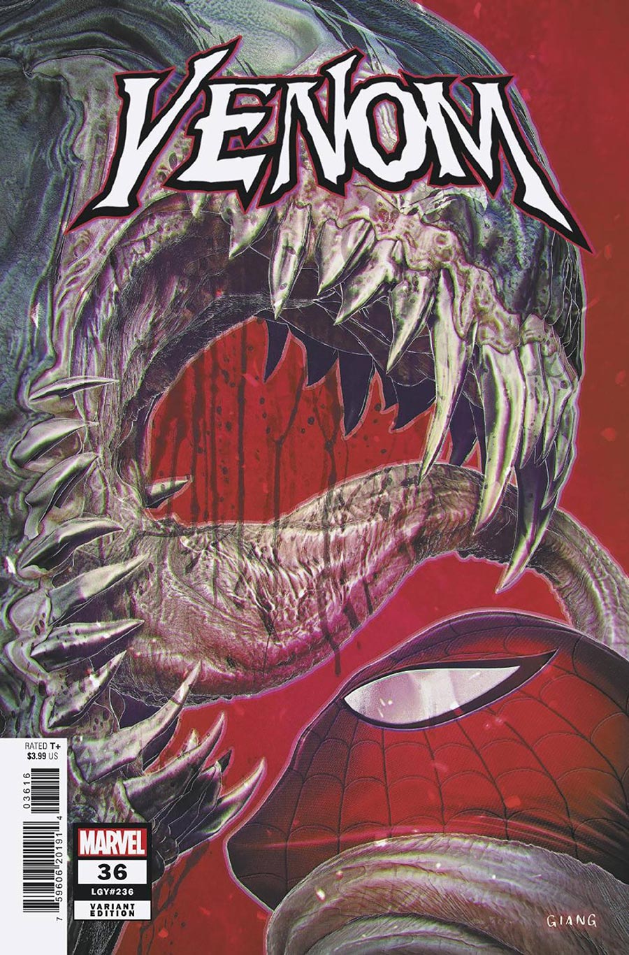 Venom Vol 5 #36 Cover D Incentive John Giang Variant Cover (Venom War Tie-In)