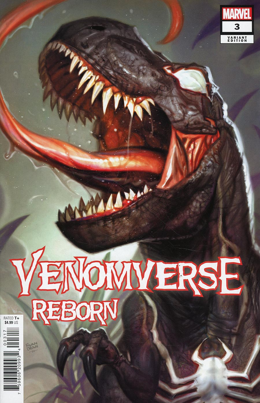 Venomverse Reborn #3 Cover D Incentive Ryan Brown Variant Cover