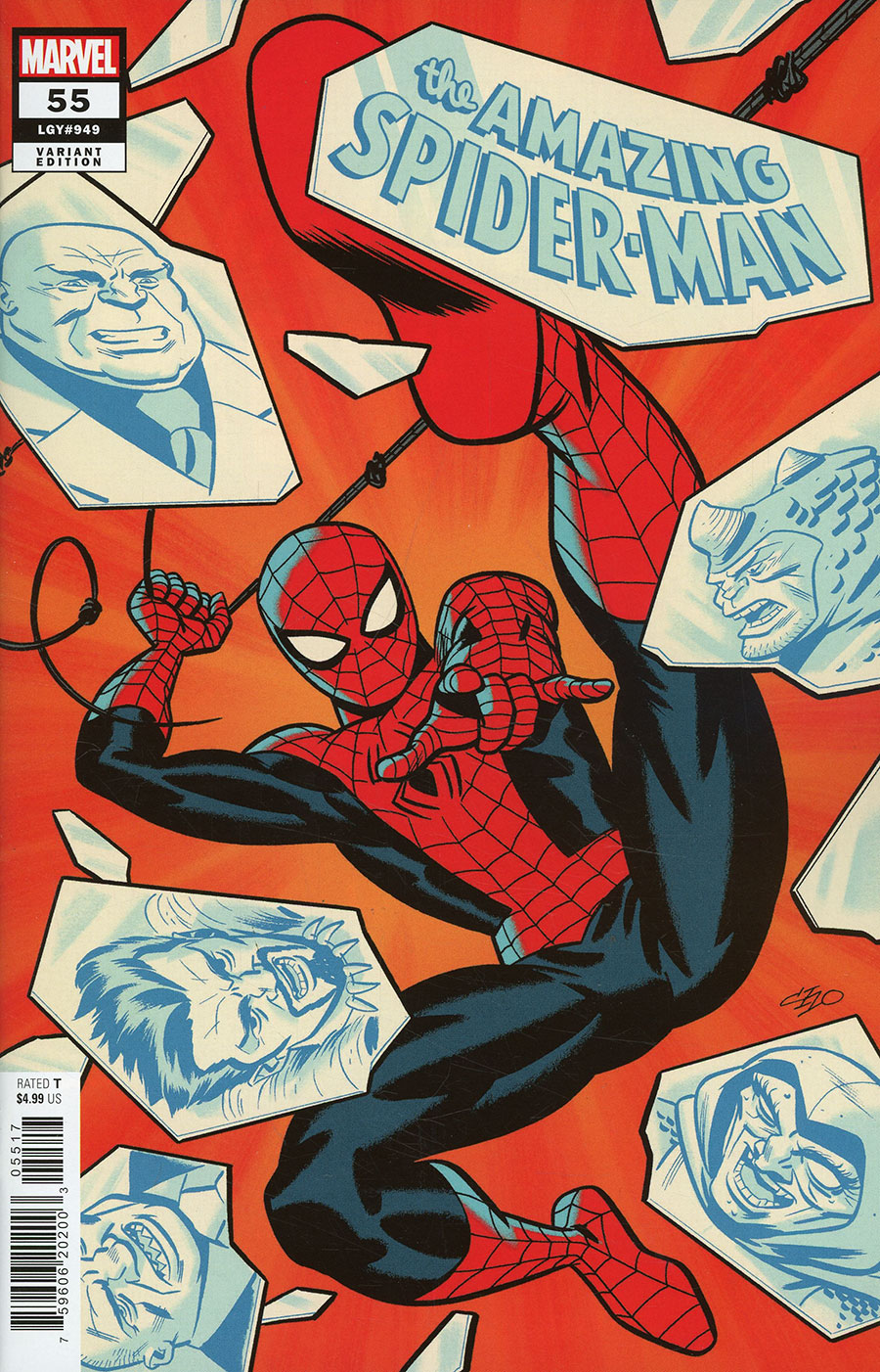 Amazing Spider-Man Vol 6 #55 Cover D Incentive Michael Cho Variant Cover