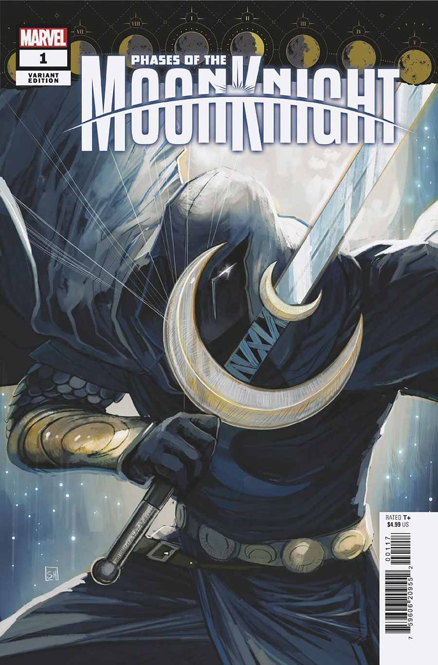 Phases Of The Moon Knight #1 Cover E Incentive Stephanie Hans Variant Cover