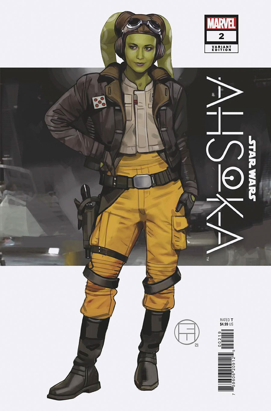 Star Wars Ahsoka #2 Cover E Incentive Concept Art Variant Cover