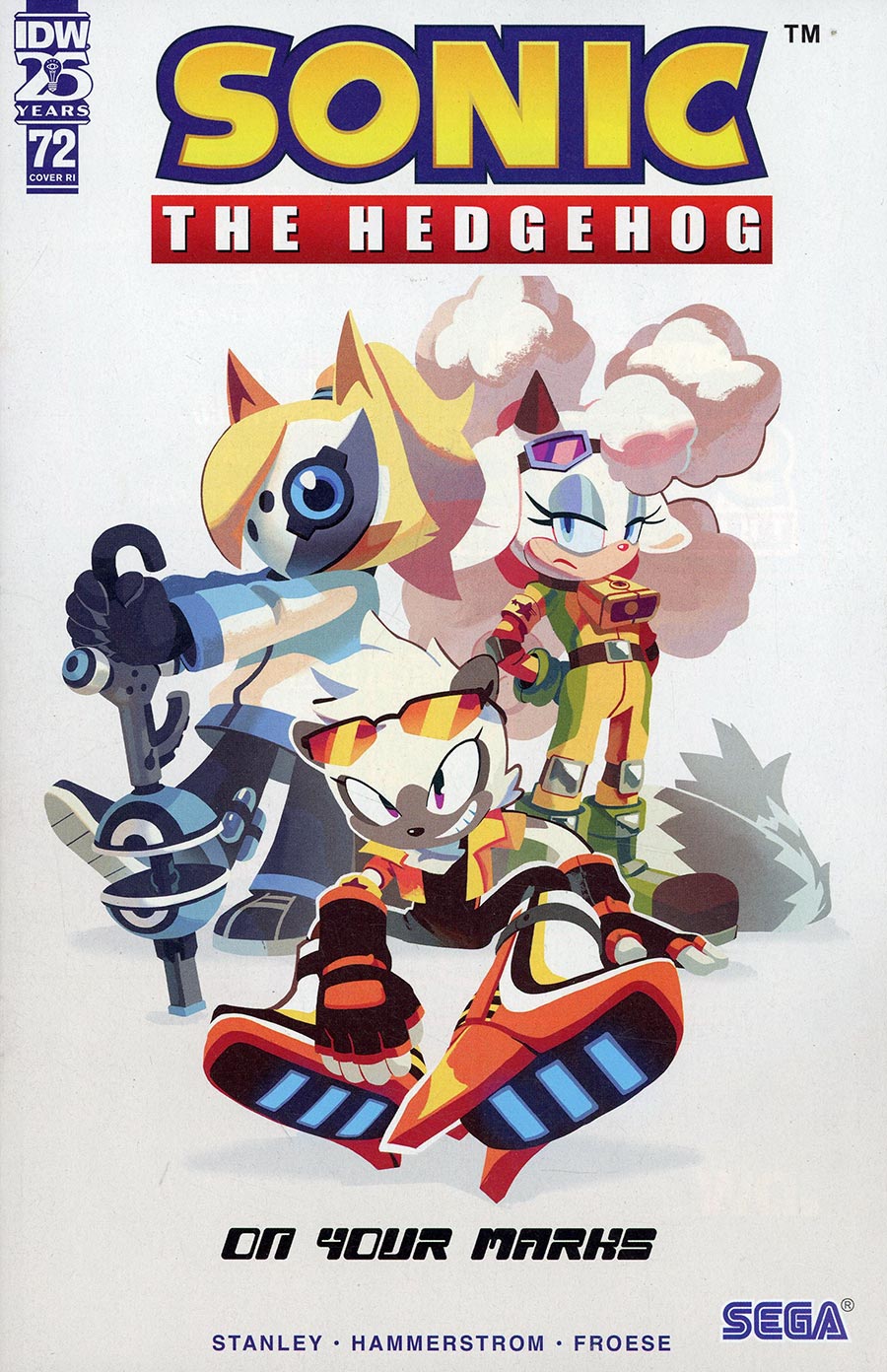 Sonic The Hedgehog Vol 3 #72 Cover C Incentive Nathalie Fourdraine Variant Cover