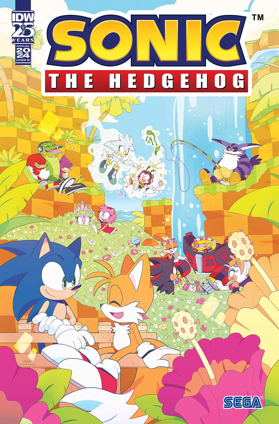 Sonic The Hedgehog Vol 3 Annual 2024 #1 (One Shot) Cover C Incentive Iasmin Oma Ata Variant Cover