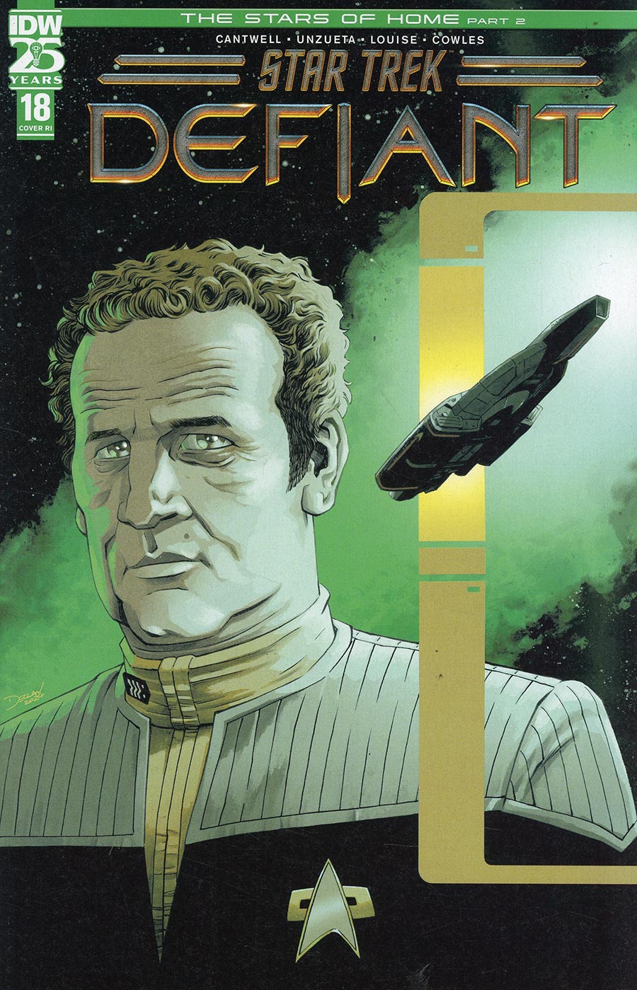 Star Trek Defiant #18 Cover C Incentive Declan Shalvey Variant Cover