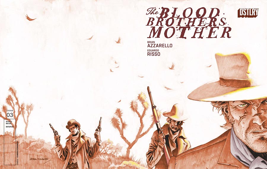 Blood Brothers Mother #3 Cover D Incentive Leandro Fernandez Wraparound Variant Cover