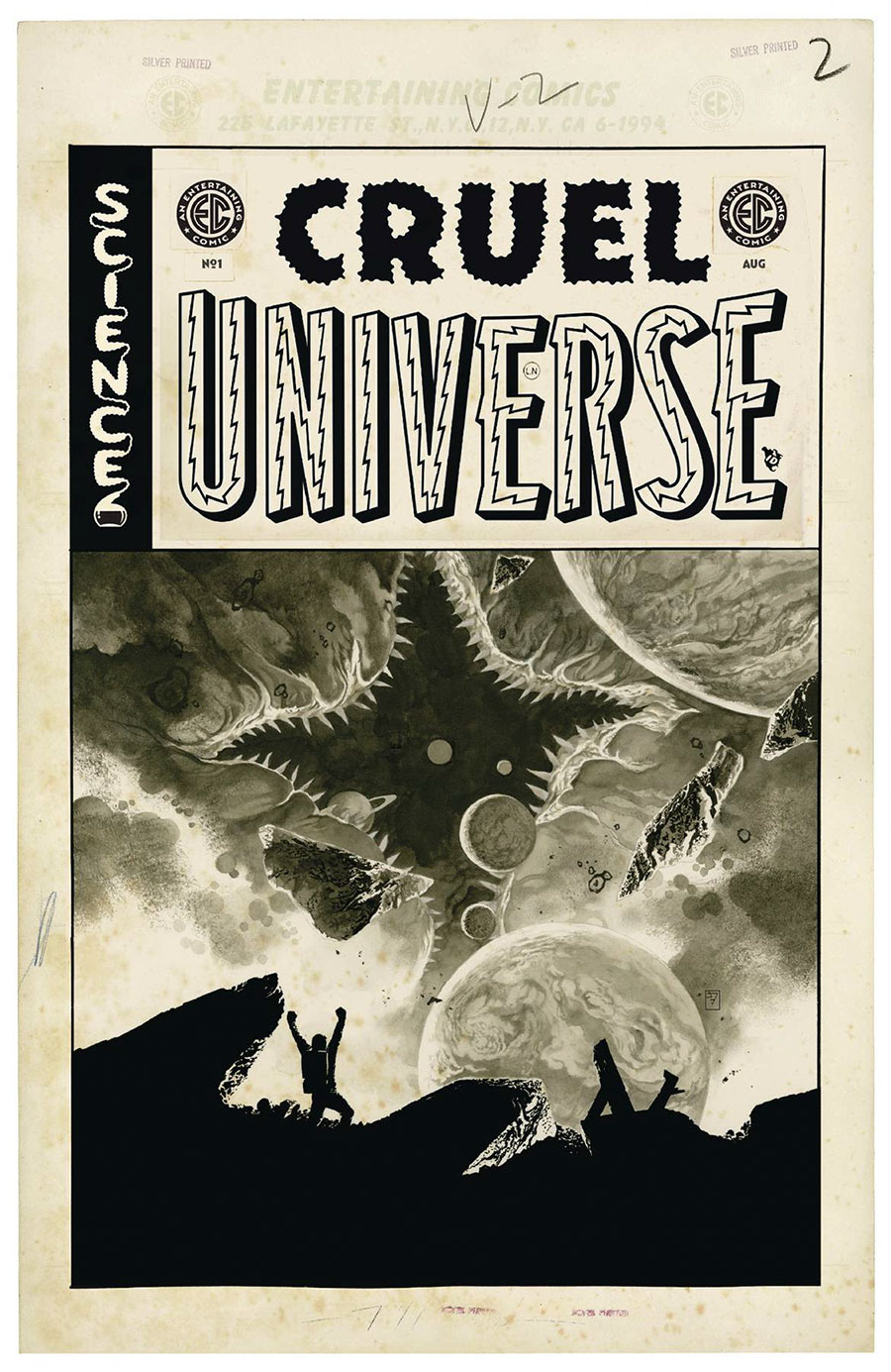 Cruel Universe #1 Cover G Incentive JH Williams III Artist Edition Cover (EC Comics)