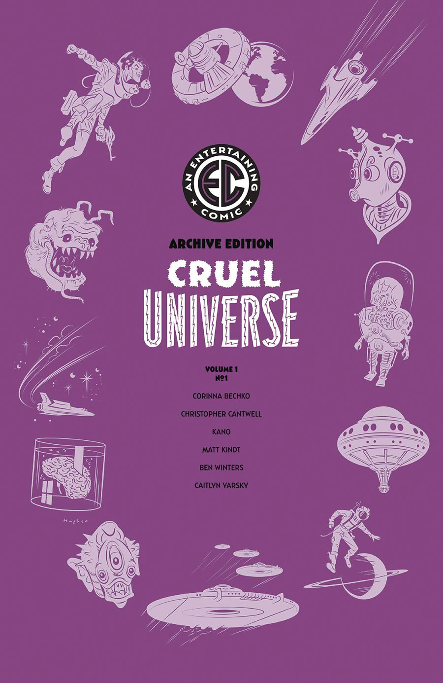 Cruel Universe #1 Cover H Incentive Rian Hughes EC Archive Variant Cover (EC Comics)