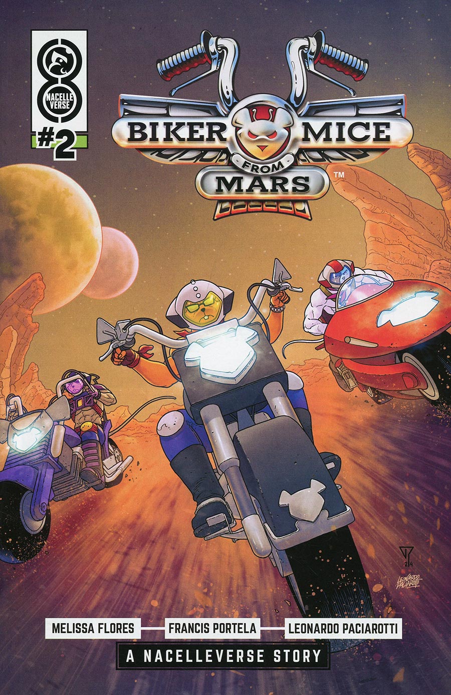 Biker Mice From Mars Vol 2 #2 Cover E Incentive Francis Portela Variant Cover