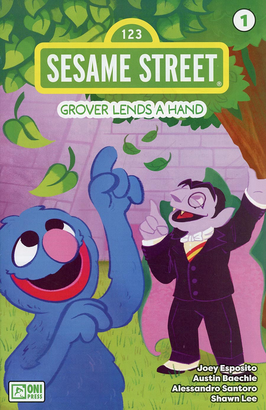 Sesame Street #1 Grover Lends A Hand Cover D Incentive JustaSuta Variant Cover