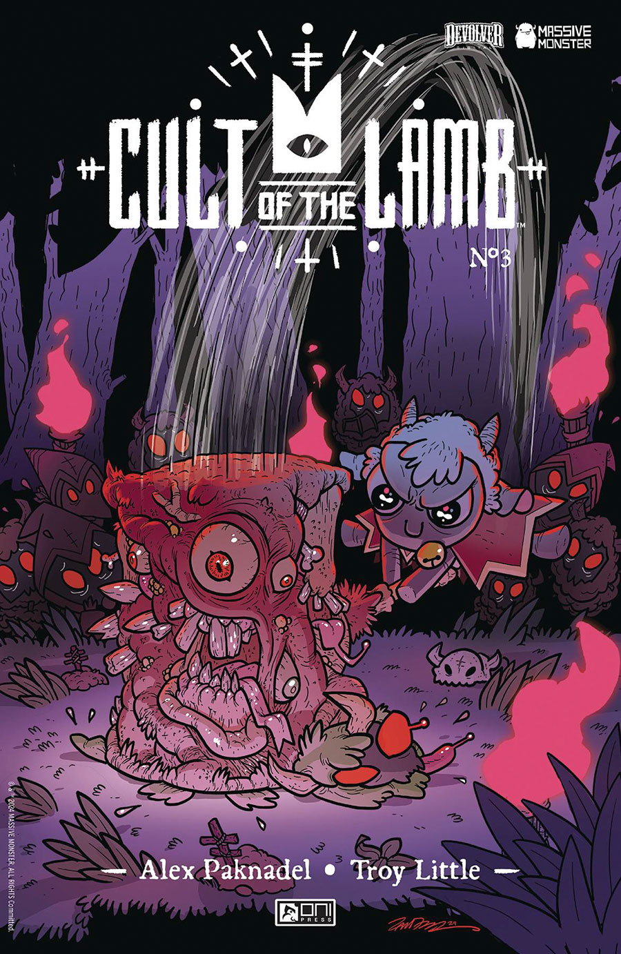 Cult Of The Lamb #3 Cover F Incentive Zander Cannon Variant Cover