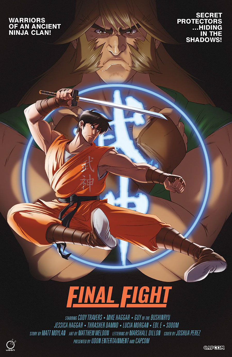 Final Fight #2 Cover C Incentive Josh Perez Homage Variant Cover