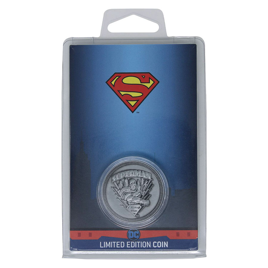 DC Comics Limited Edition Collectible Coin - Superman