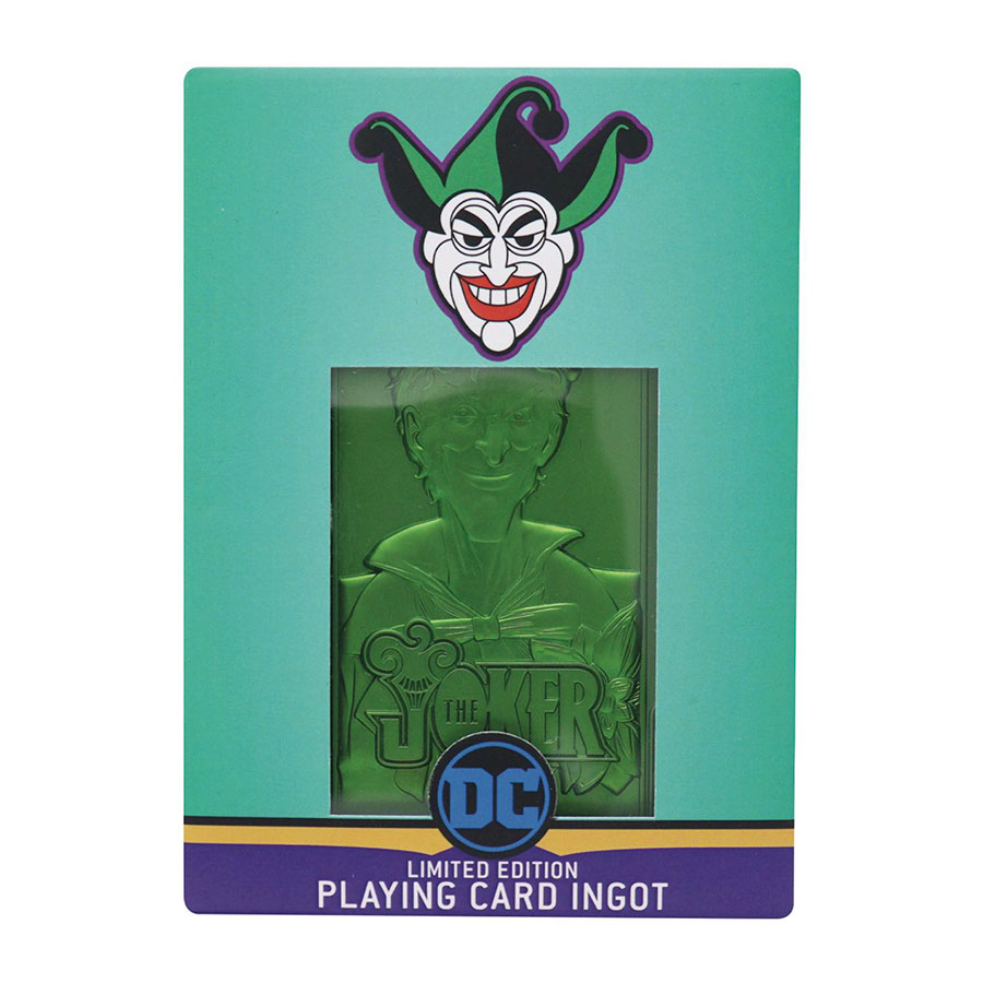 DC Comics Limited Edition Ingot - Joker (Playing Card)