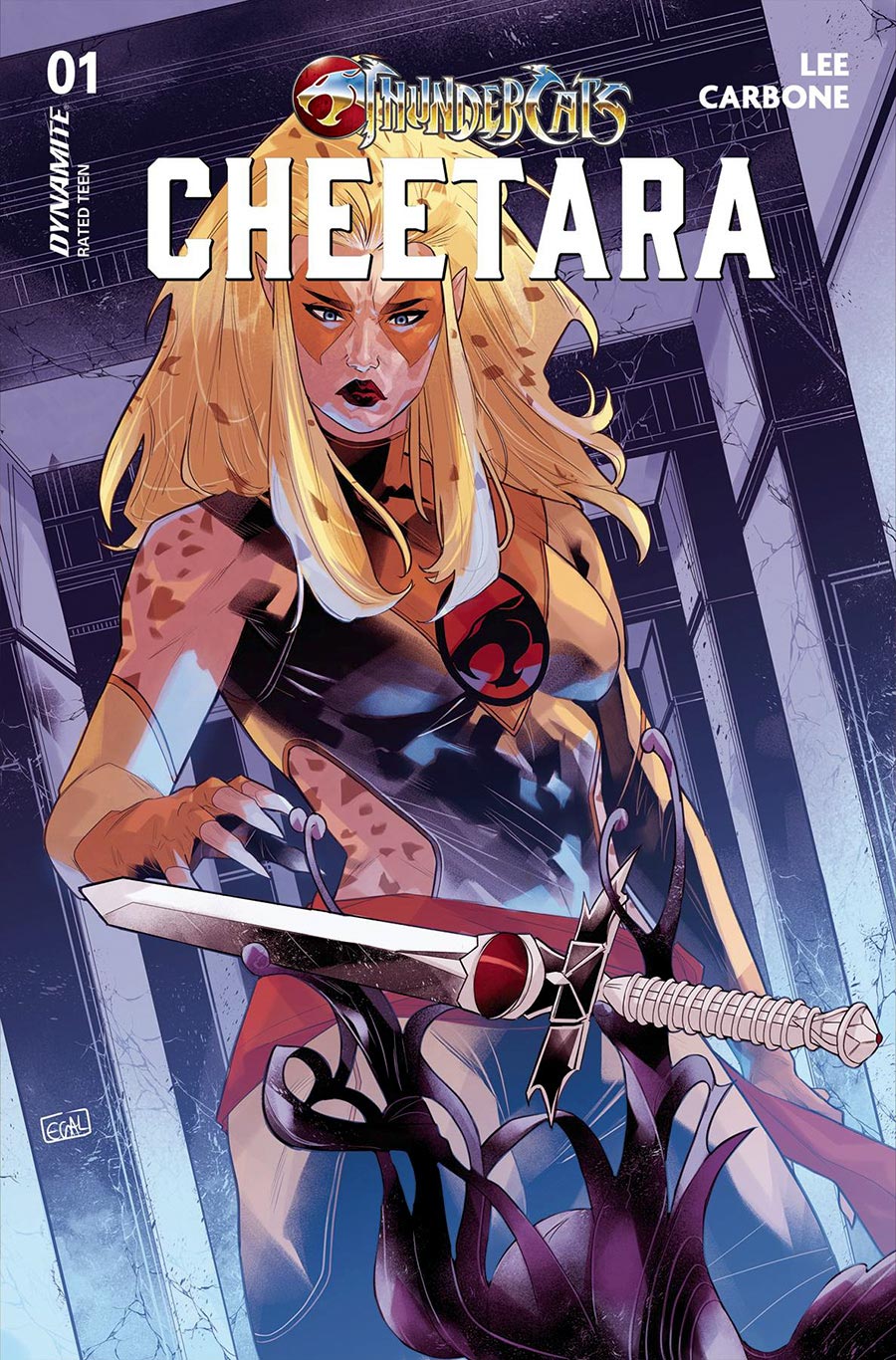 Thundercats Cheetara #1 Cover X Incentive Edwin Galmon Foil Cover