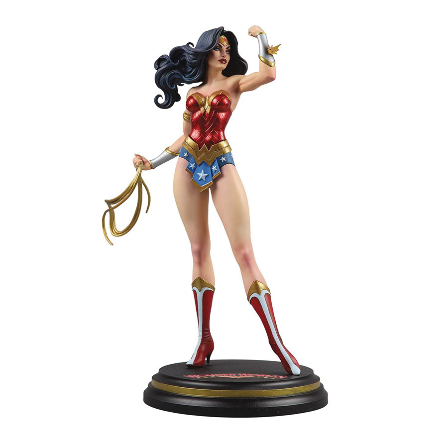 DC Direct Cover Girls Wonder Woman By J Scott Campbell Statue
