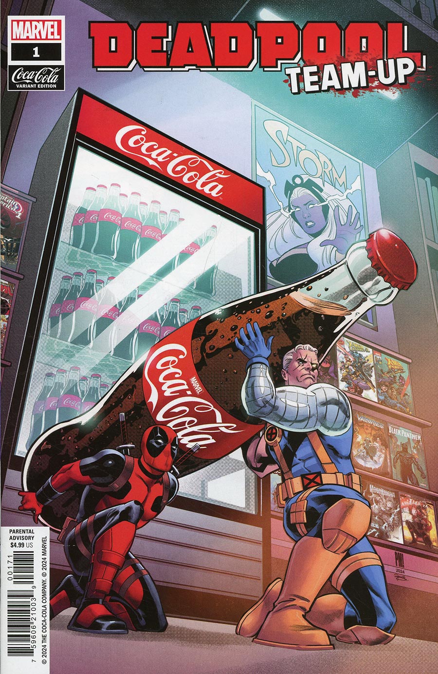 Deadpool Team-Up Vol 2 #1 Cover C Variant Paco Medina Marvel & Coca-Cola Cover