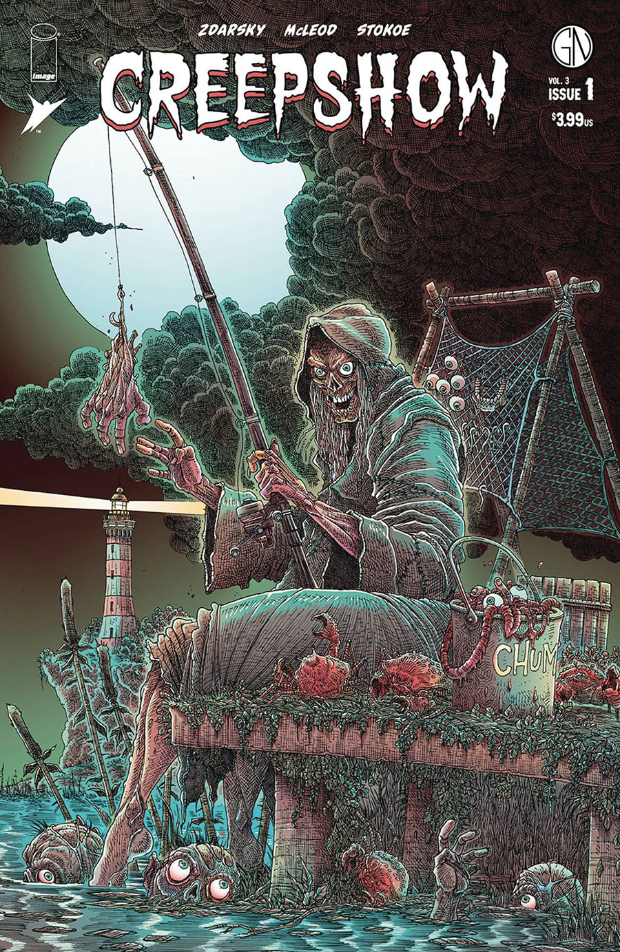 Creepshow Vol 3 #1 Cover B Variant James Stokoe Cover