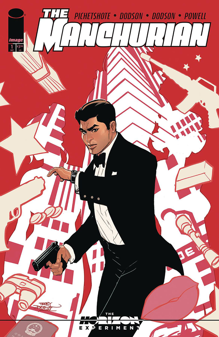 Horizon Experiment The Manchurian #1 (One Shot) Cover A Regular Terry Dodson Cover