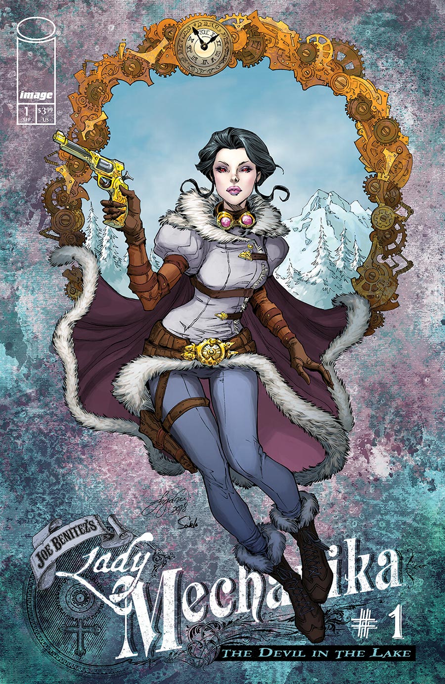 Lady Mechanika The Devil In The Lake #1 Cover B Variant Siya Oum Cover