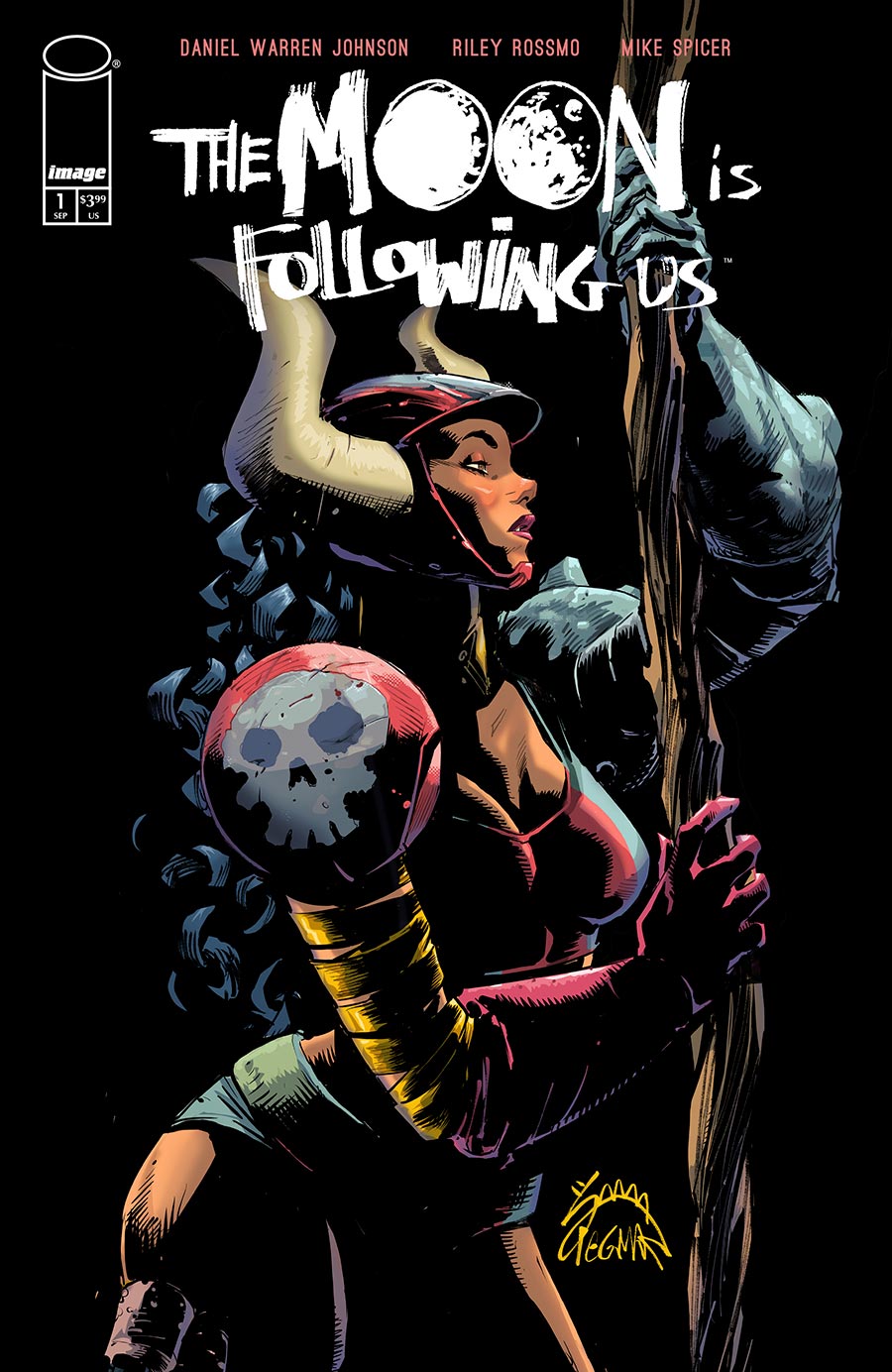 The Moon Is Following Us #1 Cover C Incentive Ryan Stegman Variant Cover