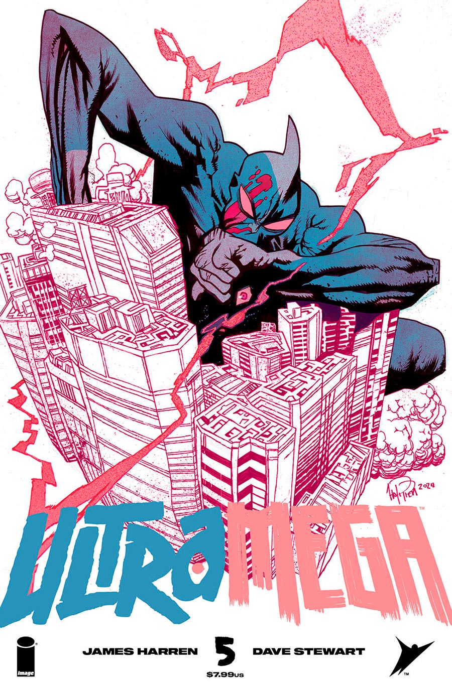 Ultramega By James Harren #5 Cover A Regular James Harren & Dave Stewart Cover