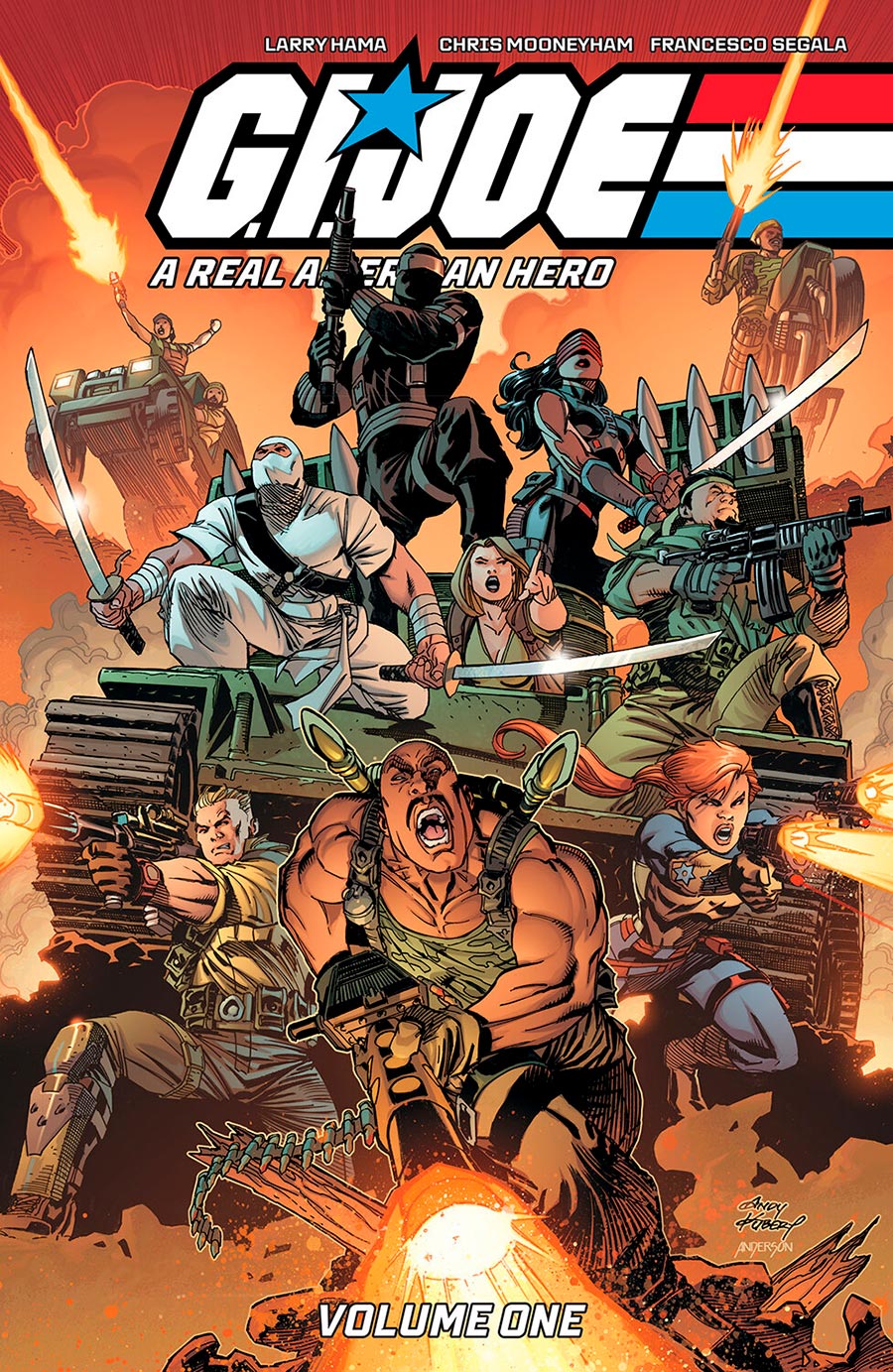 Gi Joe A Real American Hero (2023) Vol 1 TP Book Markey Andy Kubert & Francesco Segala Cover