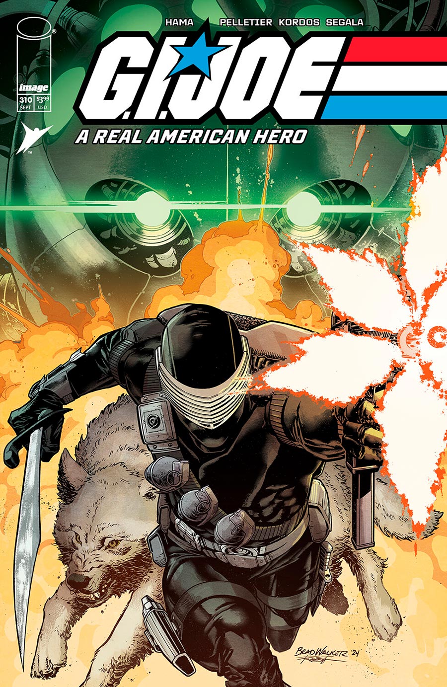 GI Joe A Real American Hero #310 Cover C Incentive Brad Walker & Francesco Segala Variant Cover