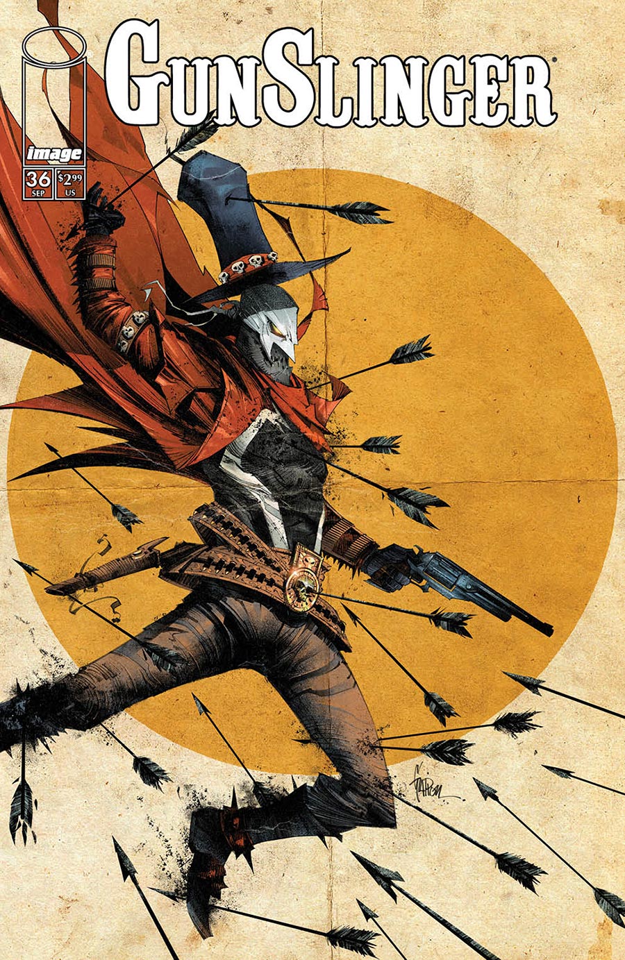 Gunslinger Spawn #36 Cover B Variant Jonathan Glapion Cover