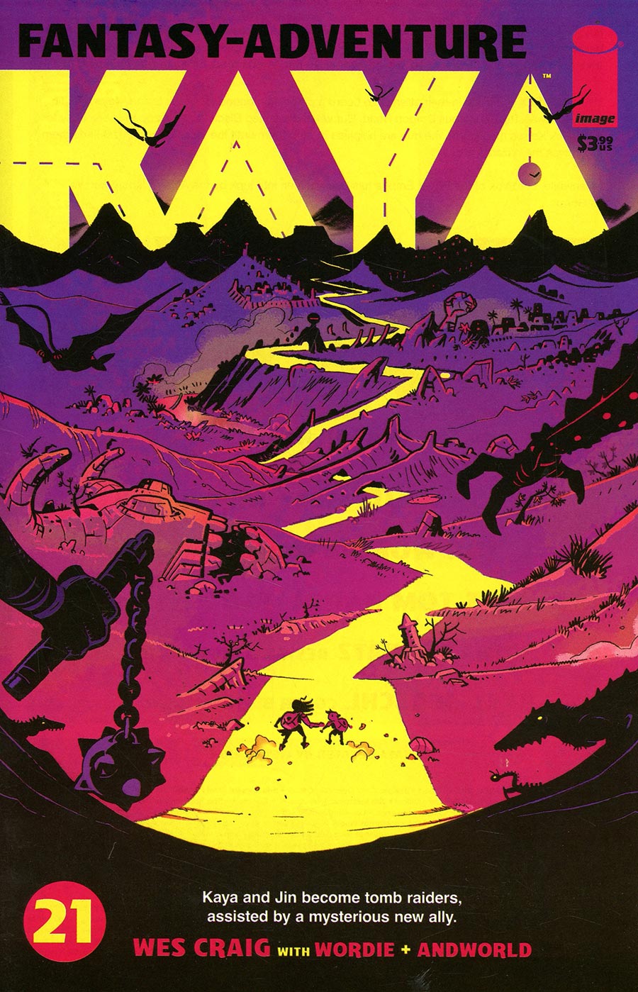 Kaya #21 Cover A Regular Wes Craig Cover