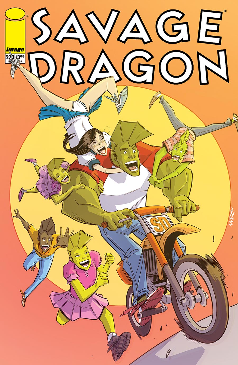 Savage Dragon Vol 2 #273 Cover C Variant Fernando Pinto Cover