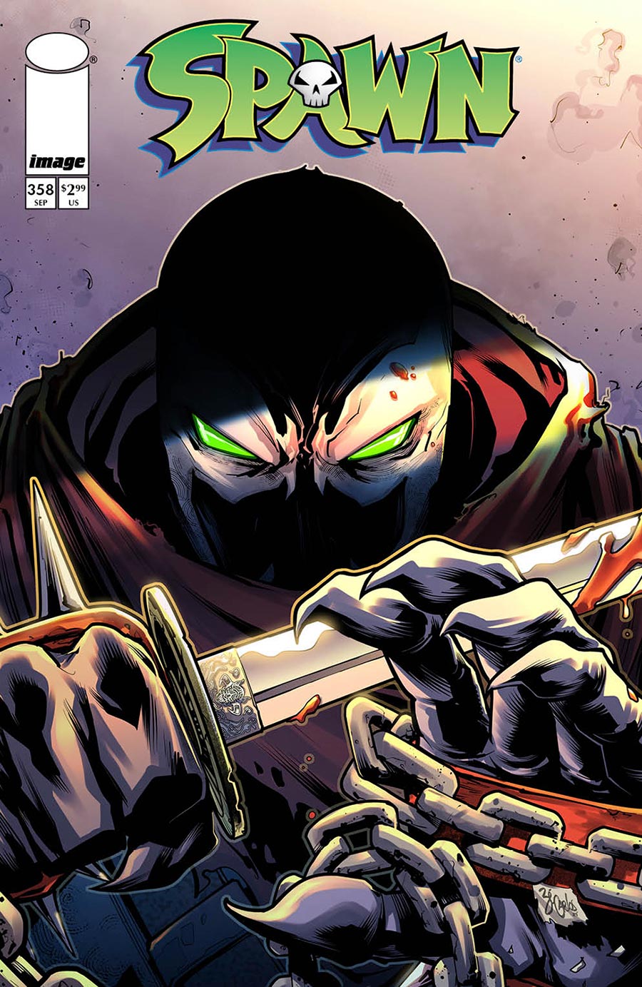 Spawn #358 Cover A Regular Ze Carlos Cover