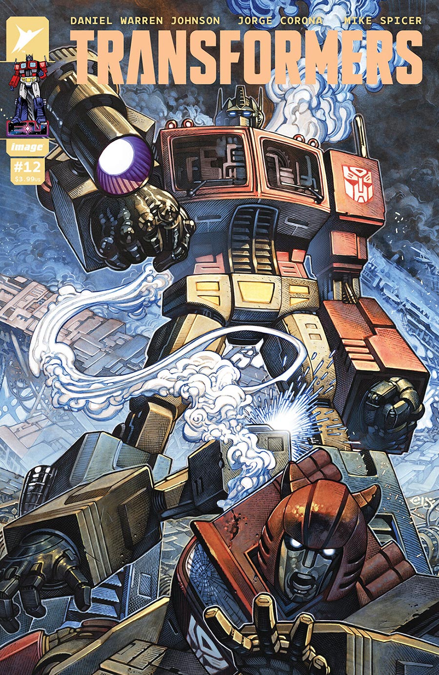 Transformers Vol 5 #12 Cover D Incentive Chris Stevens Variant Cover