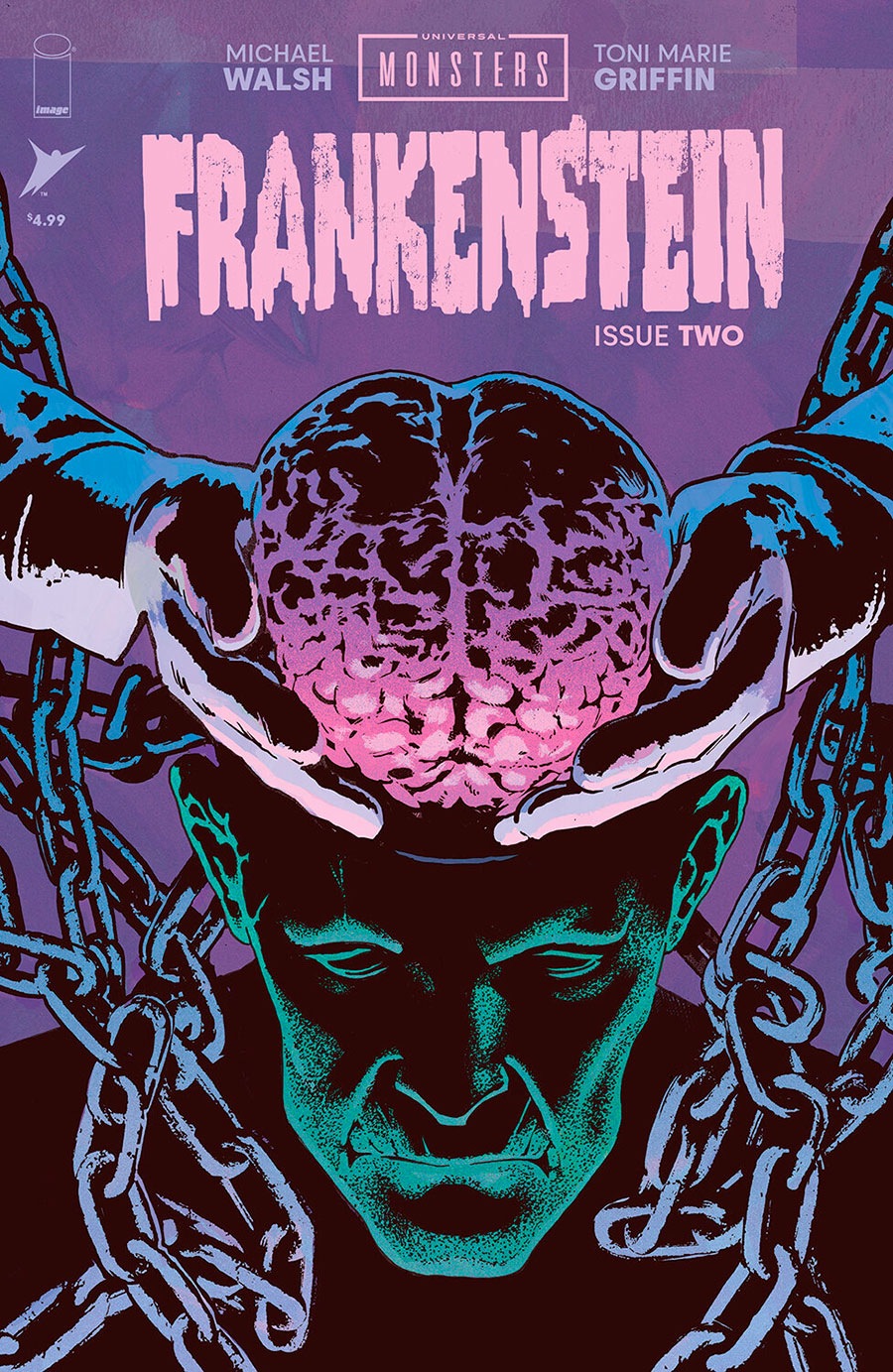 Universal Monsters Frankenstein #2 Cover A Regular Michael Walsh Cover