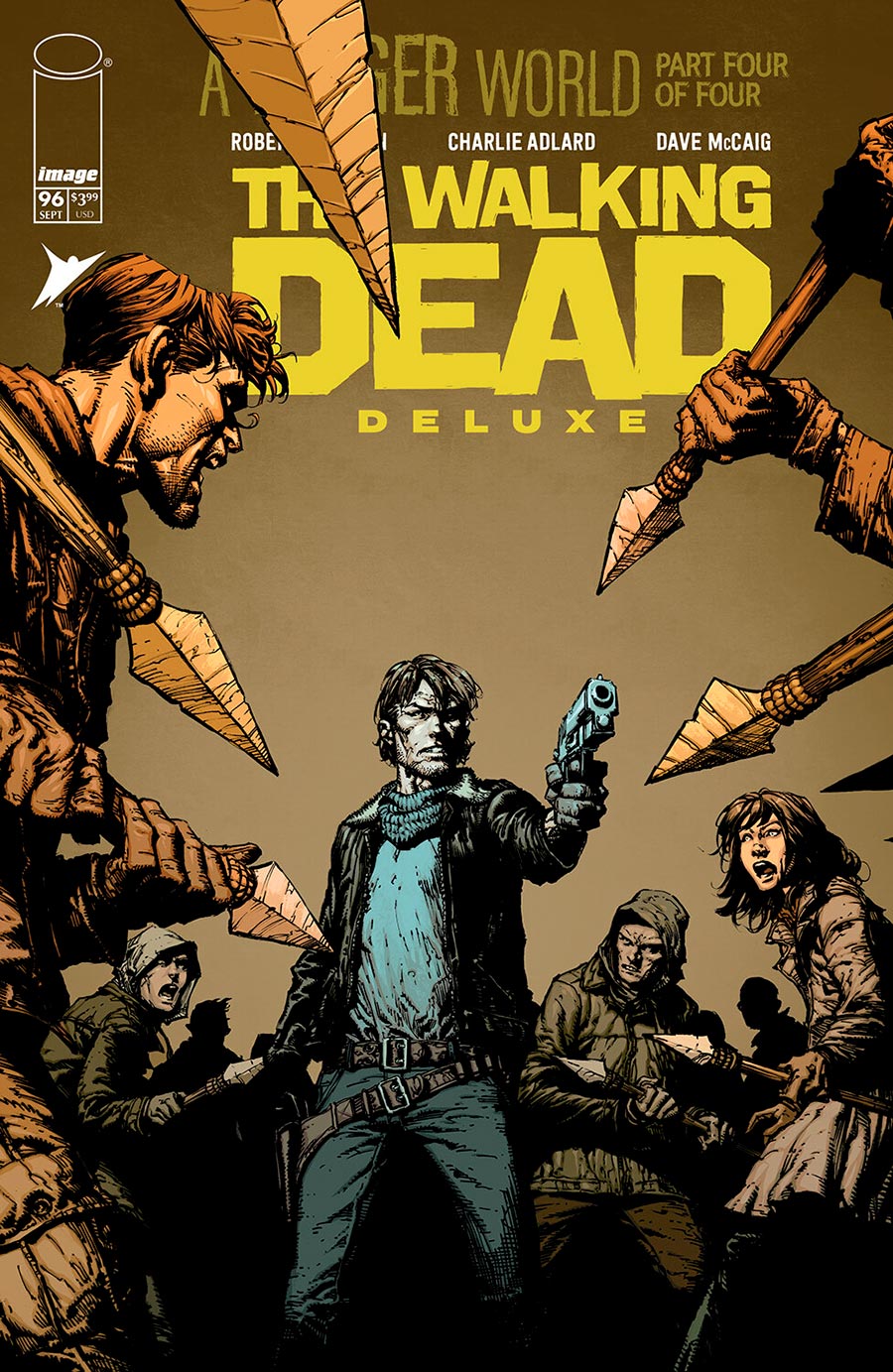 Walking Dead Deluxe #96 Cover A Regular David Finch & Dave McCaig Cover