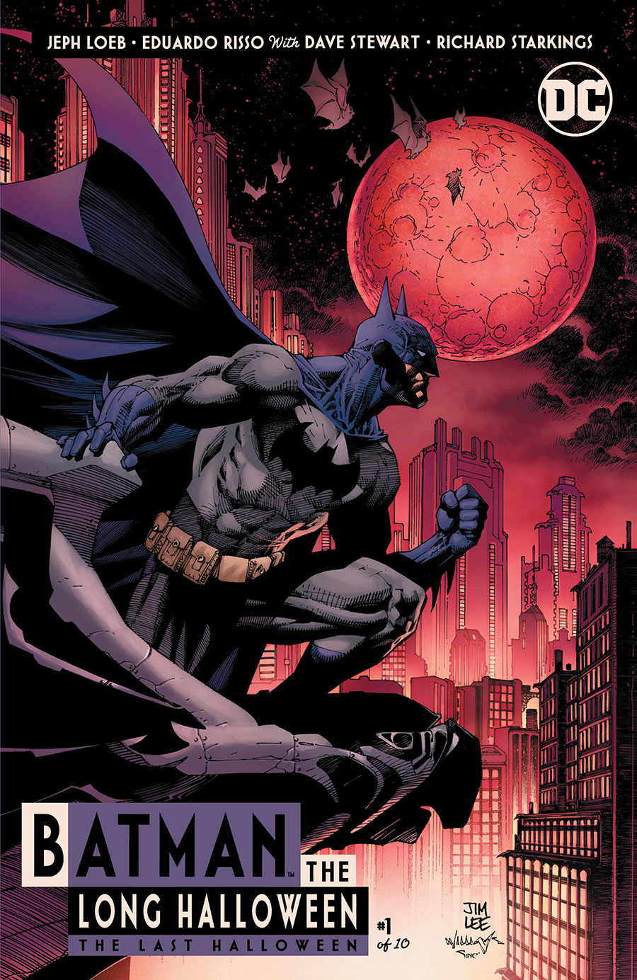 Batman The Long Halloween The Last Halloween #1 Cover C Variant Jim Lee Cover