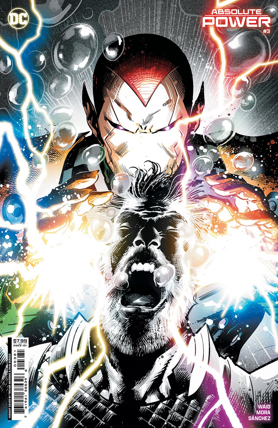 Absolute Power #3 Cover I Variant Trevor Hairsine Raised UV Foil Cover