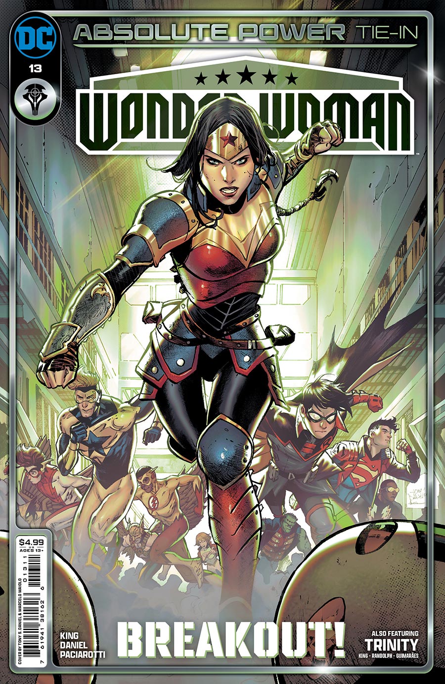 Wonder Woman Vol 6 #13 Cover A Regular Tony S Daniel Cover (Absolute Power Tie-In)