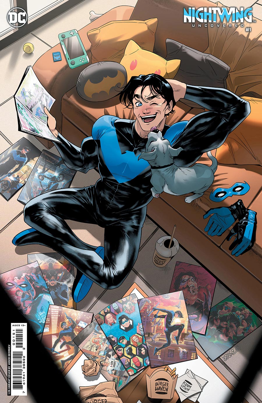 Nightwing Uncovered #1 (One Shot) Cover E Incentive Vasco Georgiev Variant Cover