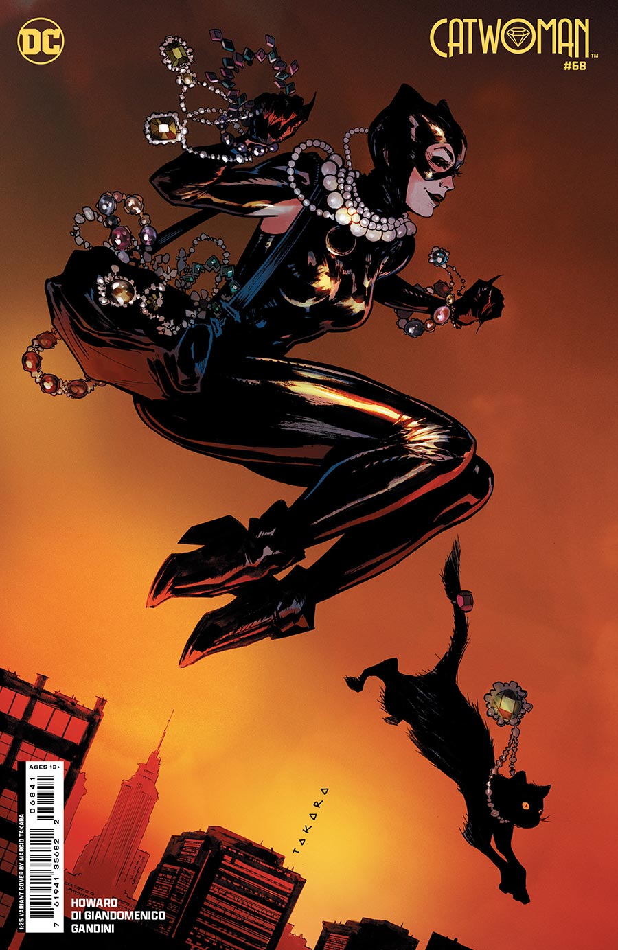 Catwoman Vol 5 #68 Cover E Incentive Marcio Takara Card Stock Variant Cover