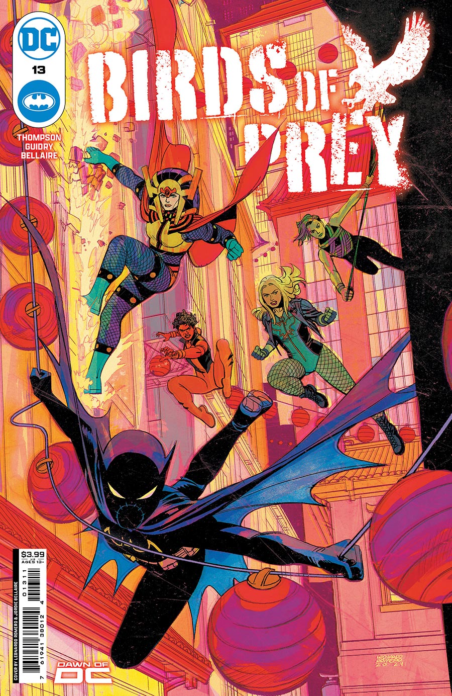 Birds Of Prey Vol 5 #13 Cover A Regular Leonardo Romero Cover