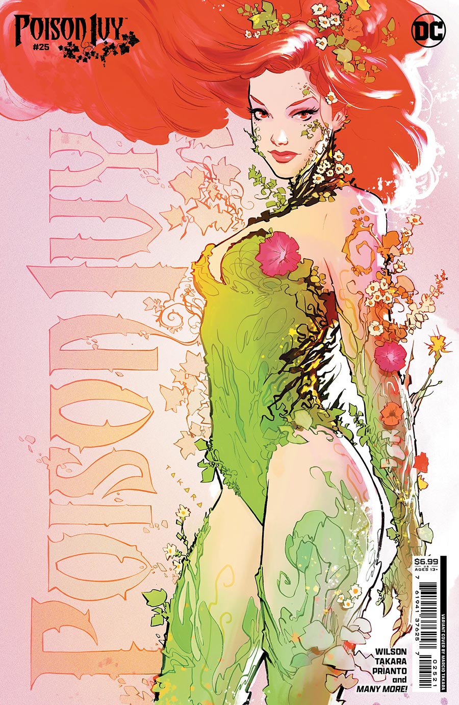 Poison Ivy #25 Cover C Variant Marcio Takara Card Stock Cover