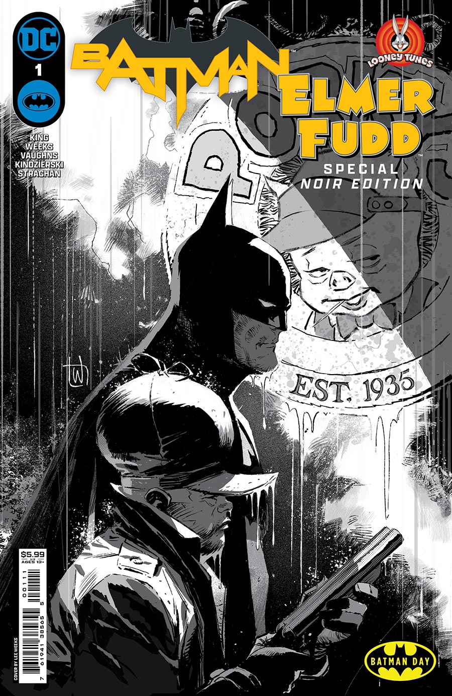 Batman Day 2024 Batman Elmer Fudd Special Noir #1