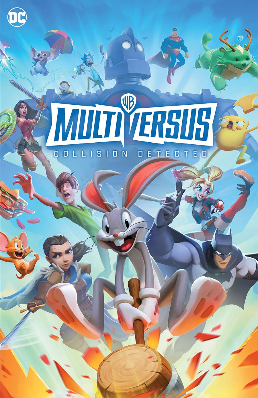 Multiversus Collision Detection #1 Cover F Incentive Bugs Bunny Game Key Art Card Stock Variant Cover