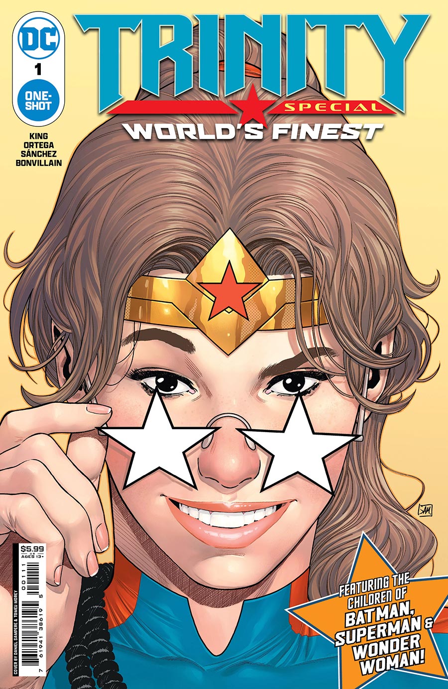 Trinity Special Worlds Finest #1 (One Shot) Cover A Regular Daniel Sampere Cover